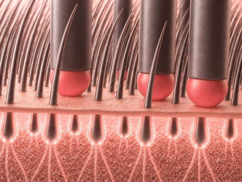 Stimulate Follicles With Vibration Massage